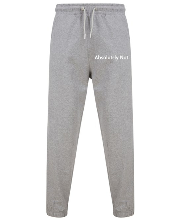1A. Absolutely Not Unisex Sustainable Cuffed Joggers