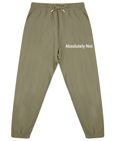 1A. Absolutely Not Kids Sustainable Cuffed Joggers