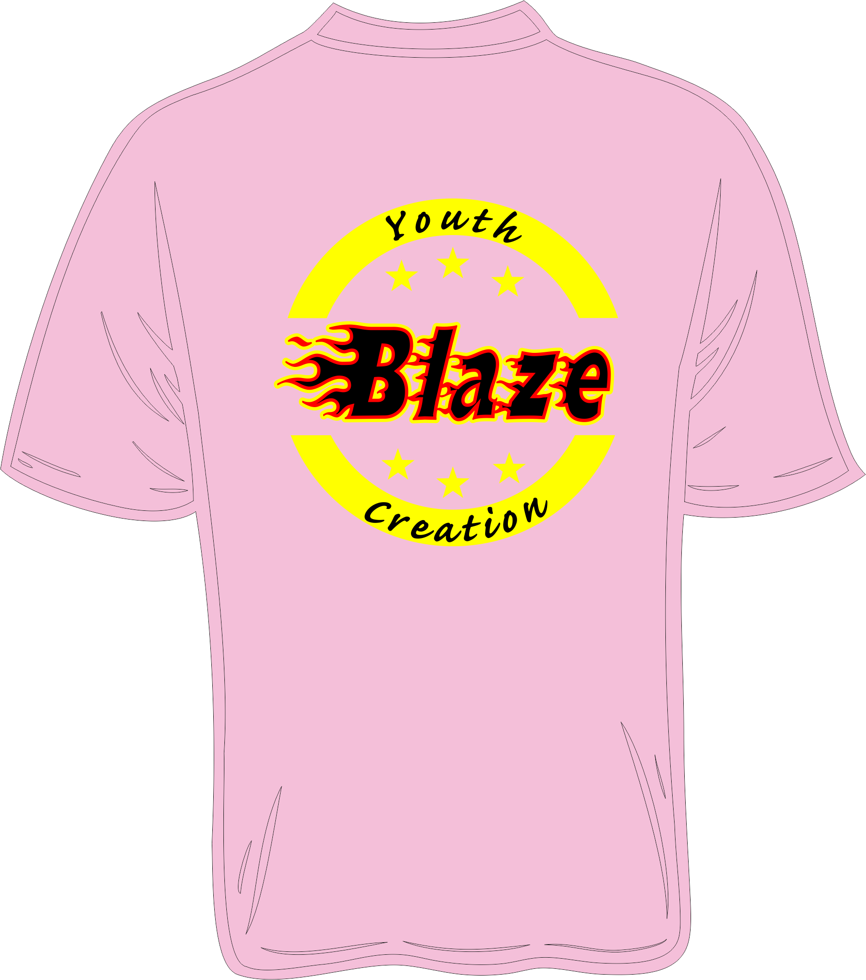 Youth Creation Children's Competition Team Tee Shirt