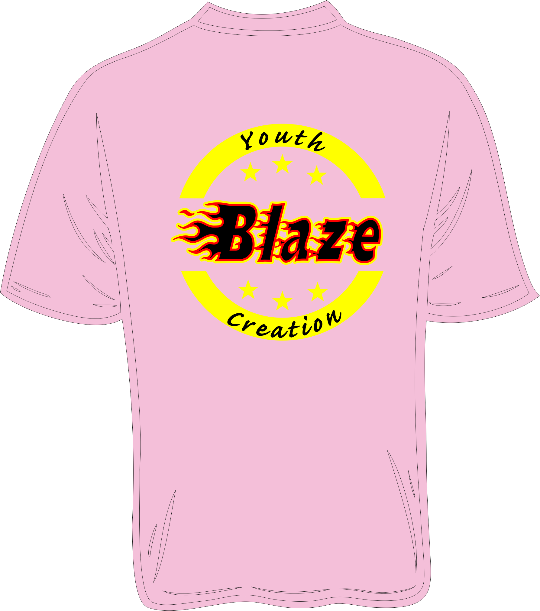 Youth Creation Adult Competition Team Tee Shirt