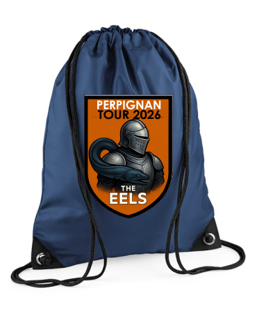 Brentwood Eels Perpignan Tour Drawstring Bag