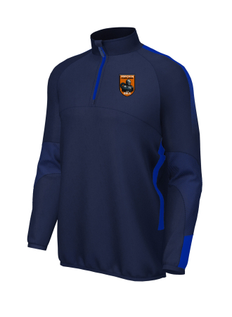 Brentwood Eels Perpignan Tour Kids Qtr Zip Top