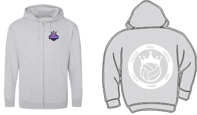 Crown Services Zip Hoodie