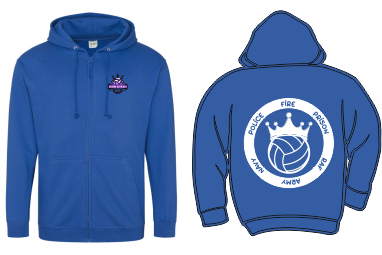 Crown Services Zip Hoodie