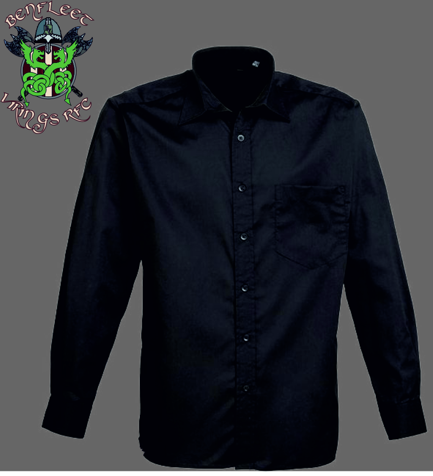 Benfleet Vikings RFC Dress Shirt (Long Sleeve)