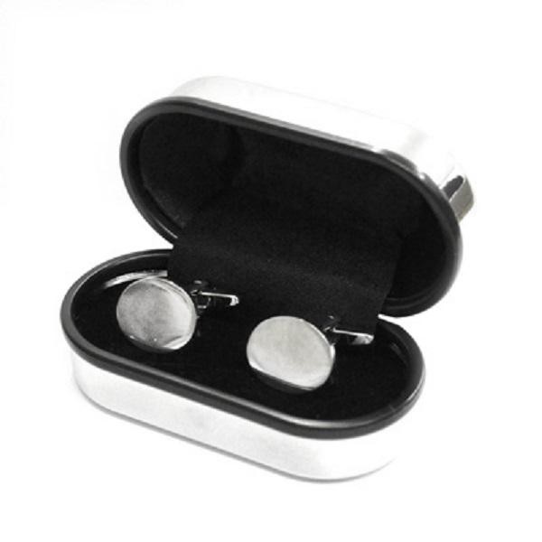 Engraved Cufflinks in Engraved Case