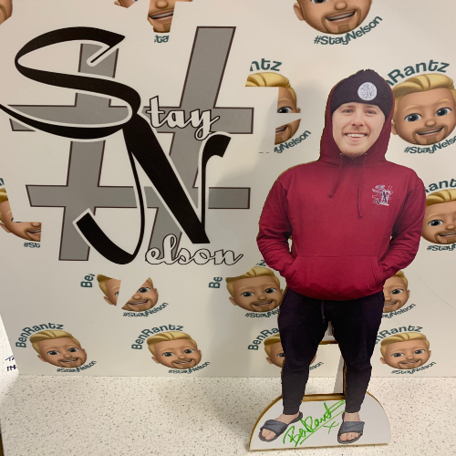 Benrantz Cardboard Cut-Out