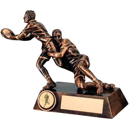 Tackling Rugby Trophy 146MM