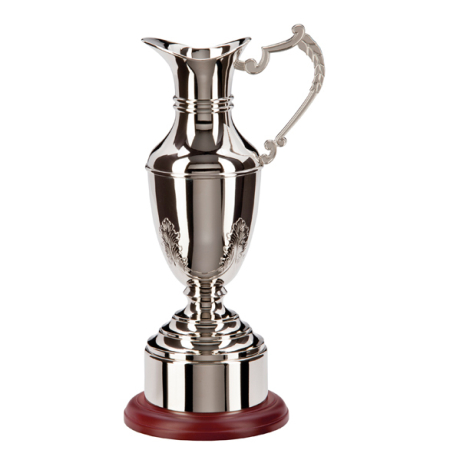 Nickel Plated Claret Jug