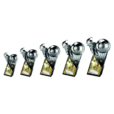 A5. Marauders Football Trophy Gunmetal & Black
