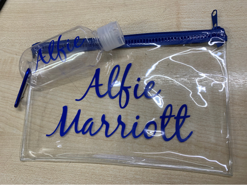 Personalised Pencil Case/Hand Gel Bottle Offer