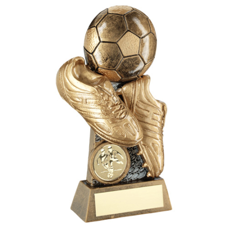 Boot & Ball Resin Trophy
