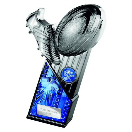  Marauders Rugby Trophy Gunmetal & Gold