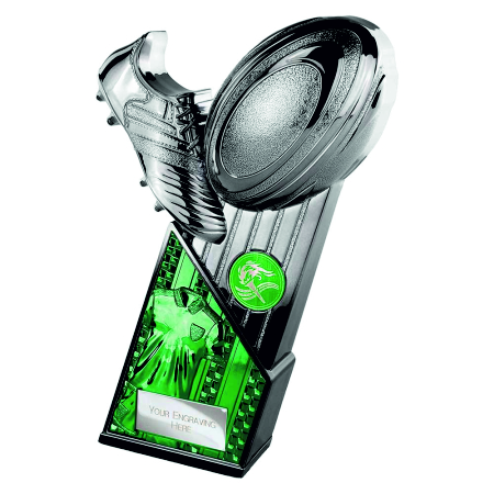  Marauders Rugby Trophy Gunmetal & Gold