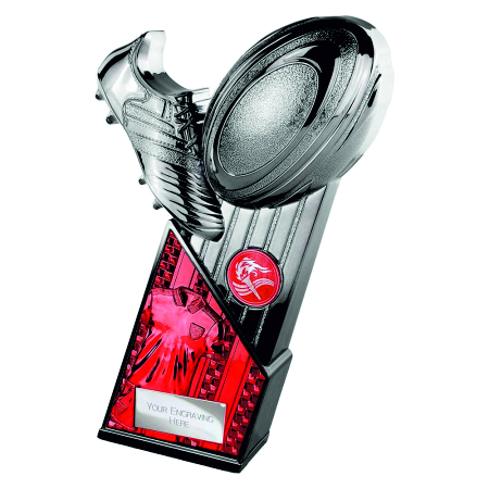  Marauders Rugby Trophy Gunmetal & Gold