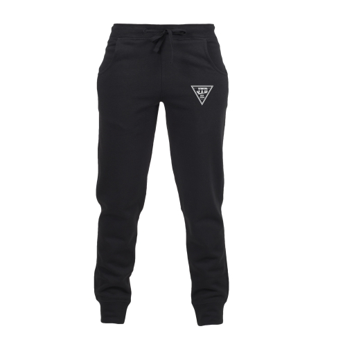 JTD Black Slim Cuffed Joggers