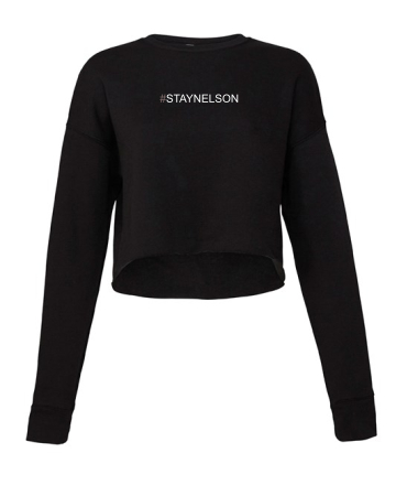 Kids Cropped Slounge Sweater by Stay Nelson