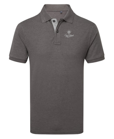 Tee Shot Inside Button Contrast Polo