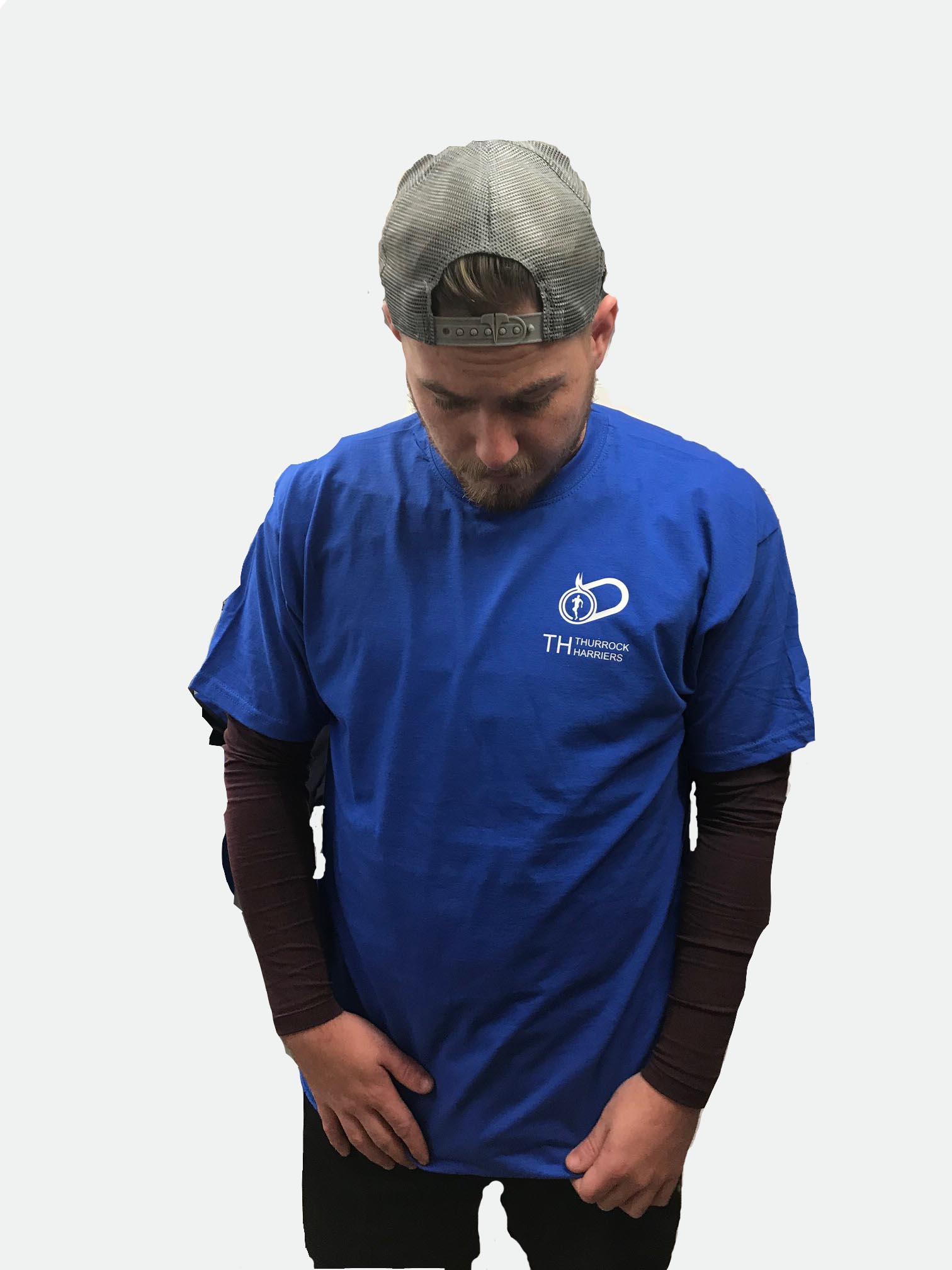 Thurrock Harriers Royal Blue Tee Shirt