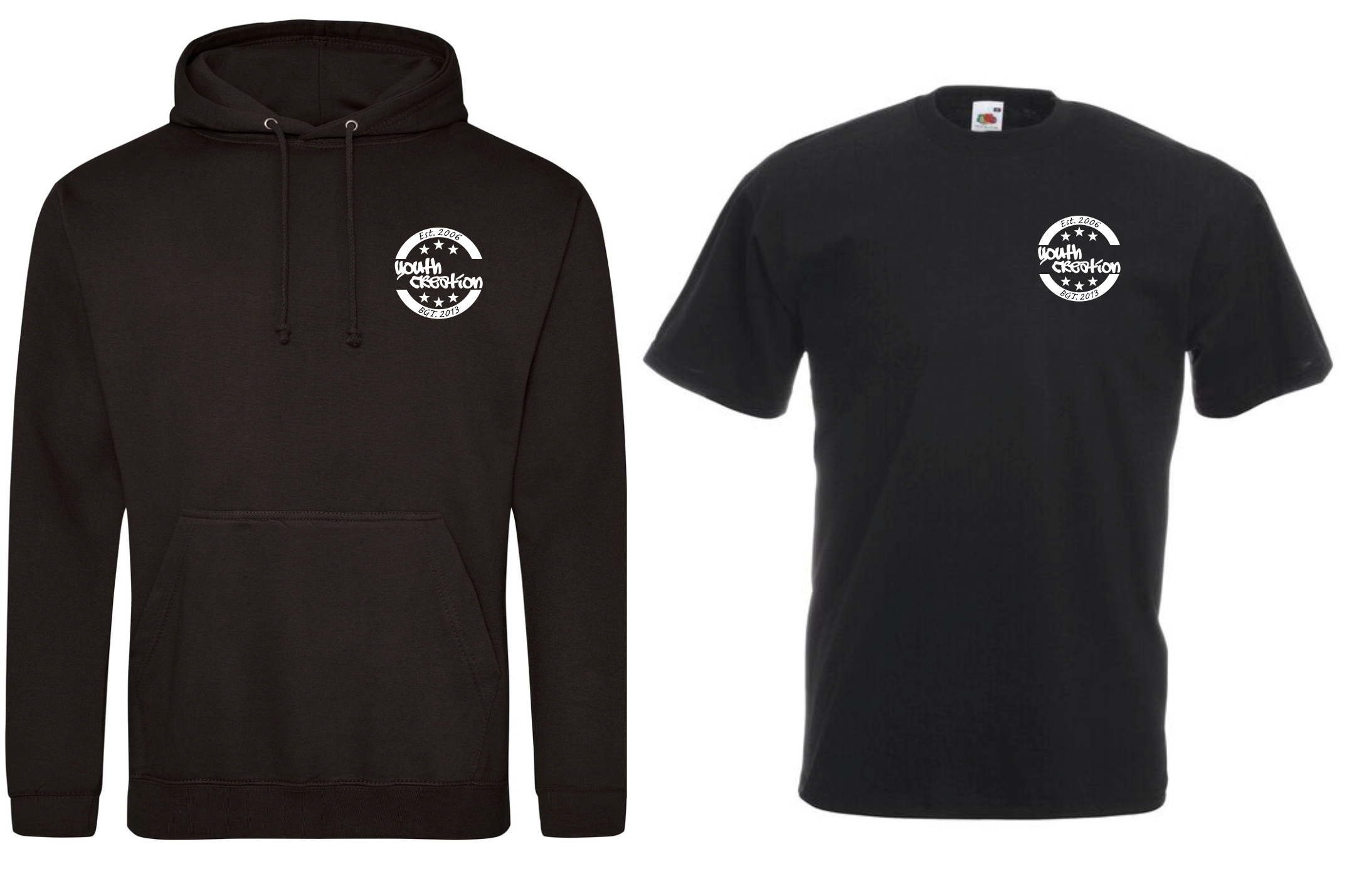 02 Youth Creation T Shirt/Hoodie Combo