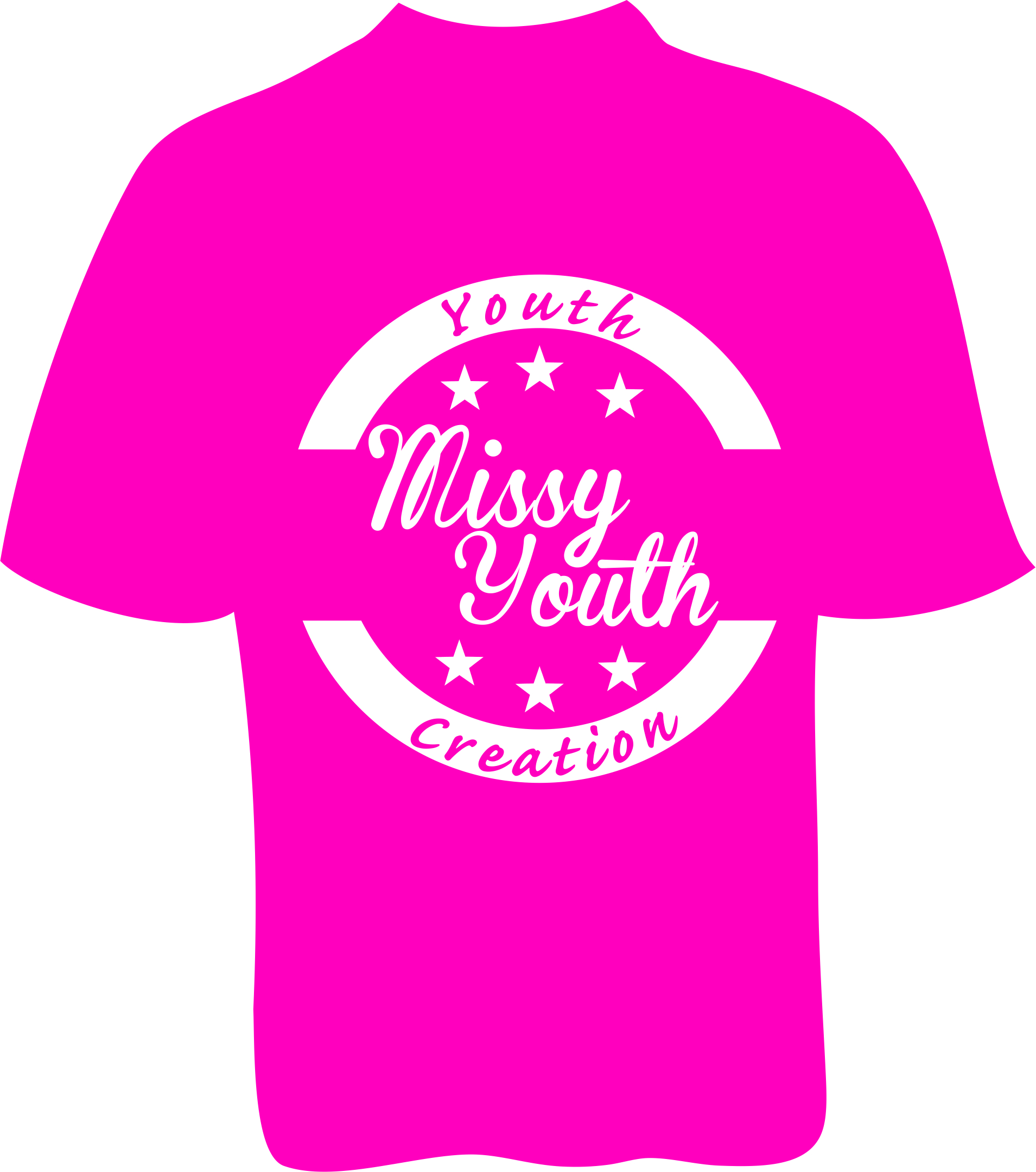 Youth Creation Children's Competition Team Tee Shirt